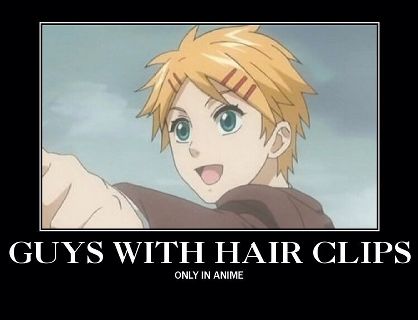 Anime Hair Clips