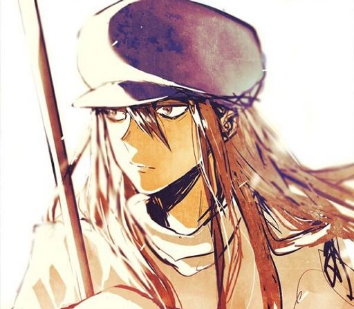 man on japanese kite anime