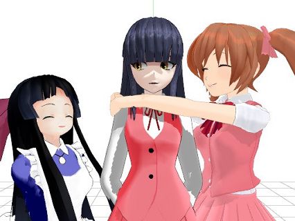 Misao, Aki, and Aya. 