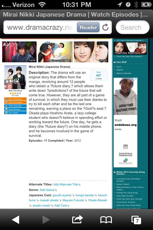 If U Lov Mirai Nikki Got News Keep Reading Anime Amino