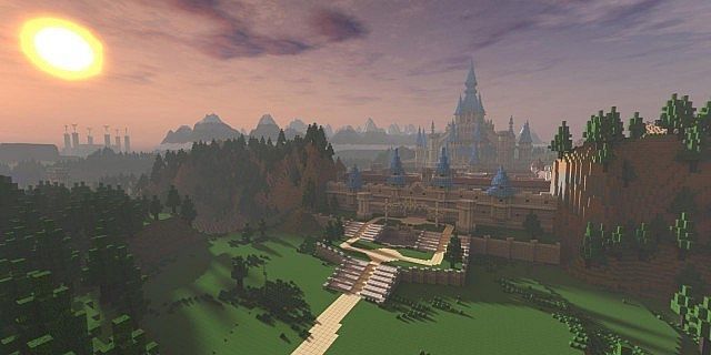 castles from minecraft from legend of zelda