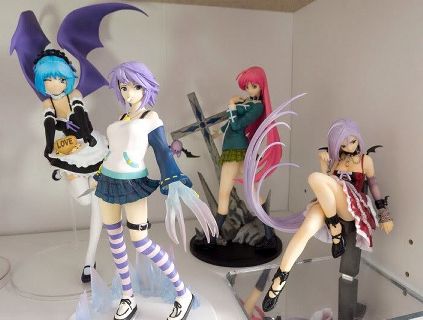 rosario vampire kurumu figure