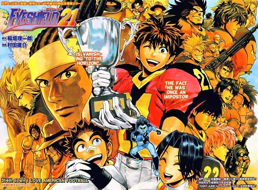 eyeshield 21 action figures