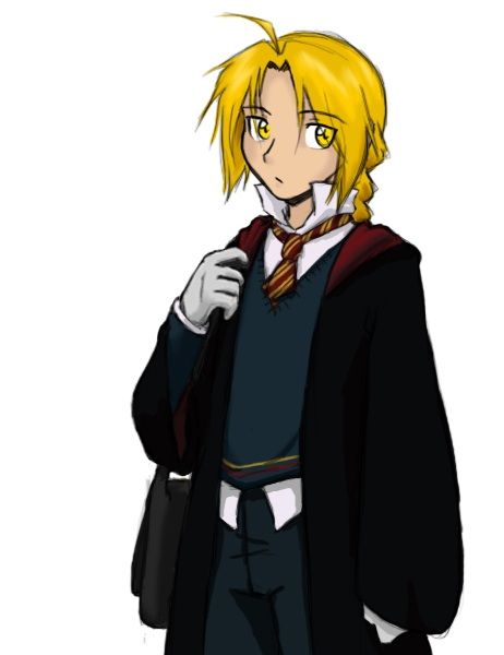 harry potter crossover anime