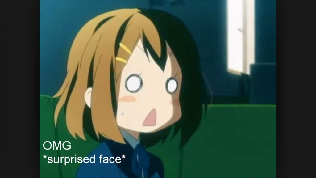 Anime omg face