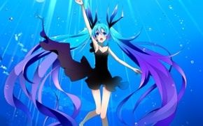 Anime Hatsune Miku Deep Sea Girl