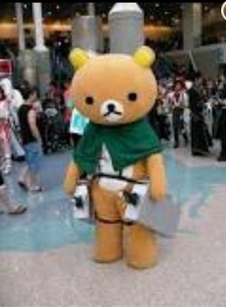 attack on titan teddy