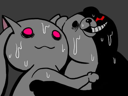 teddie and monokuma