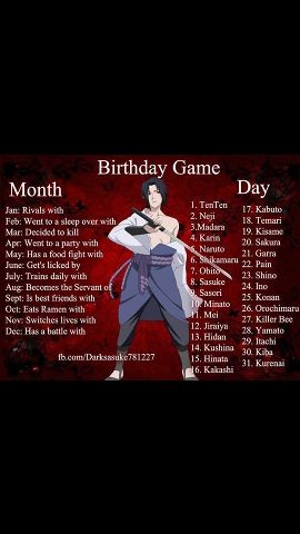 Birthday Game | Anime Amino