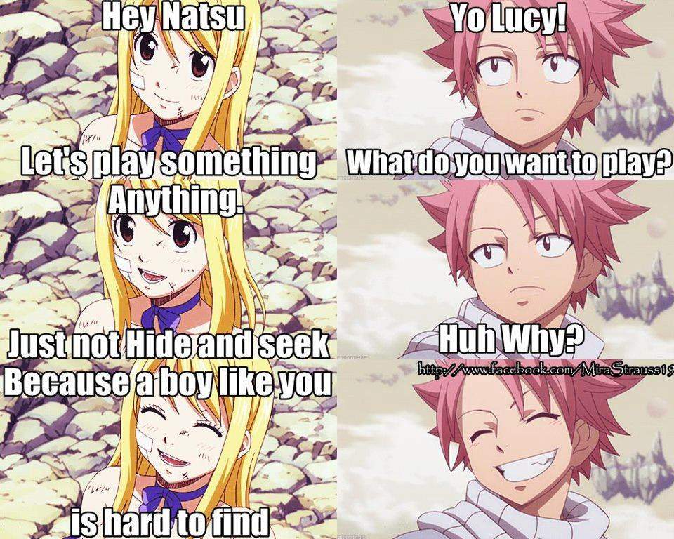 💗 Anime Pick Up Lines: Fairy Tail💗 