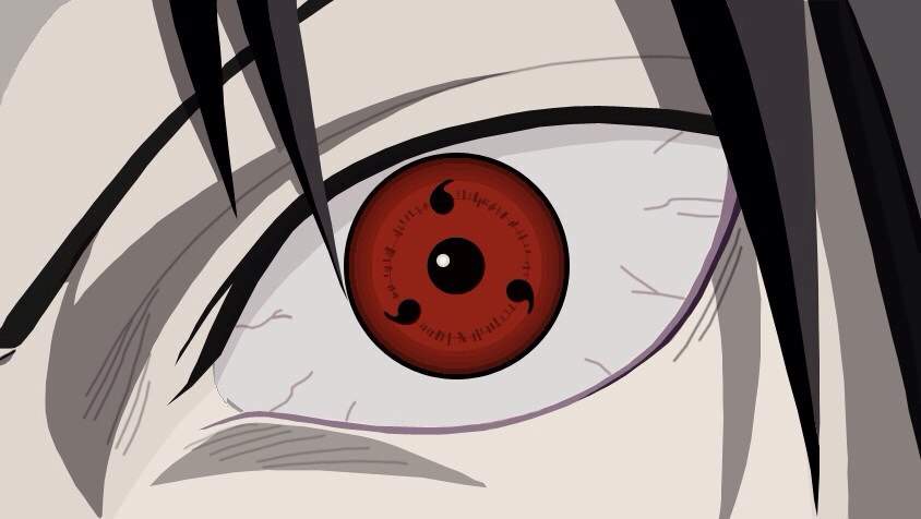 Sasuke Sharingan 