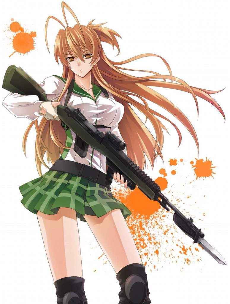 highschool of the dead characters female