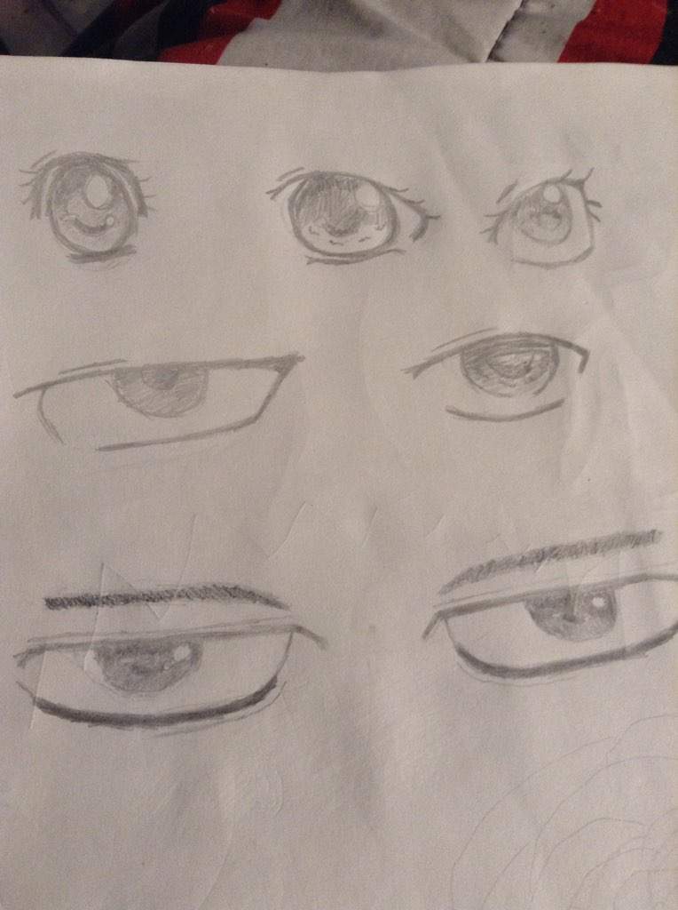 Anime eyes I drew | Anime Amino