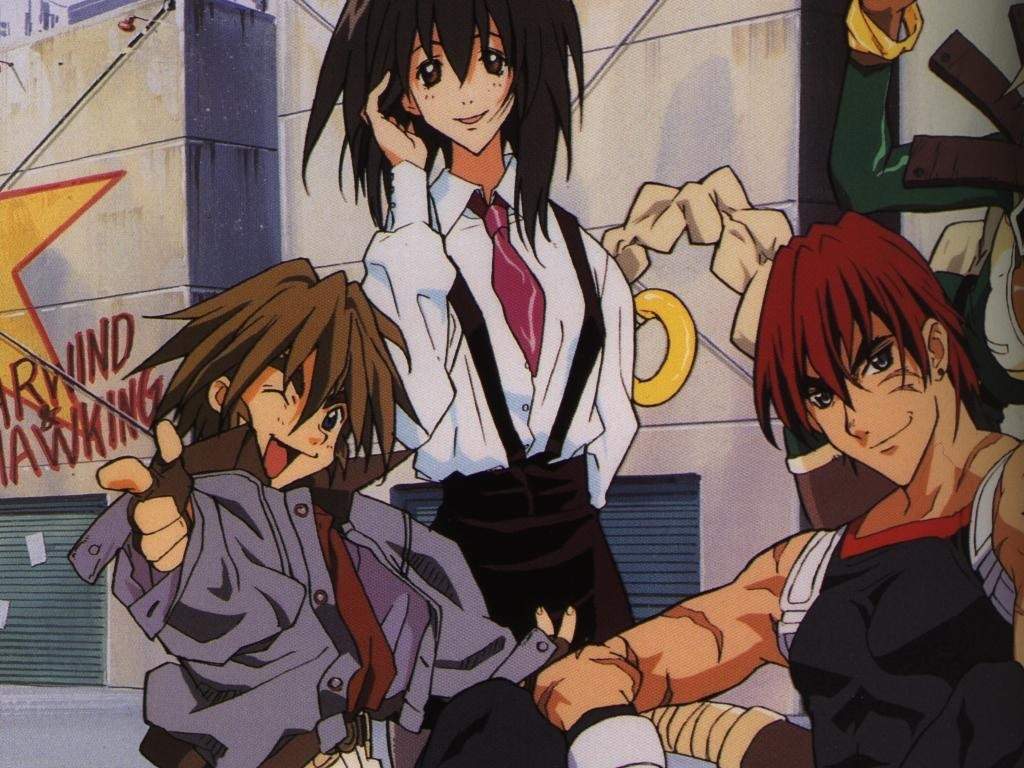 With their new ship, renamed the Outlaw Star, Gene, Jim, and Melfina take o...