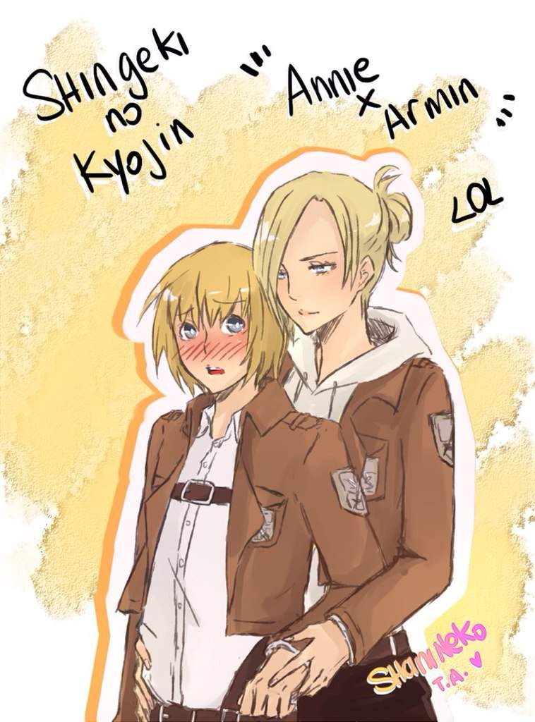 Do You Ship Annie Leonhardt X Armin Arlert Anime Amino 0039