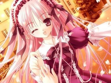 Anime girl pink , kawaii fairy , pic of the day | Anime Amino