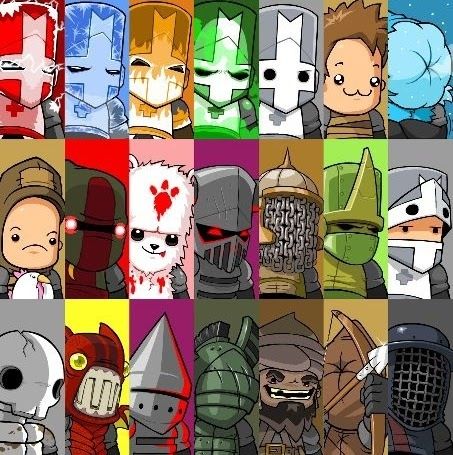 castle crashers all characters castle crashers all characters