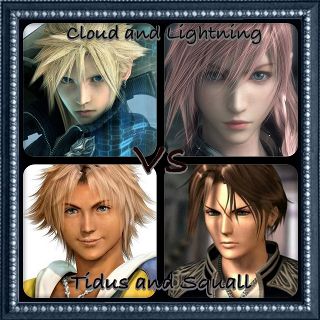 Anime/Manga/Video Game Character Fights #7: Cloud & Lightning vs Tidus ...