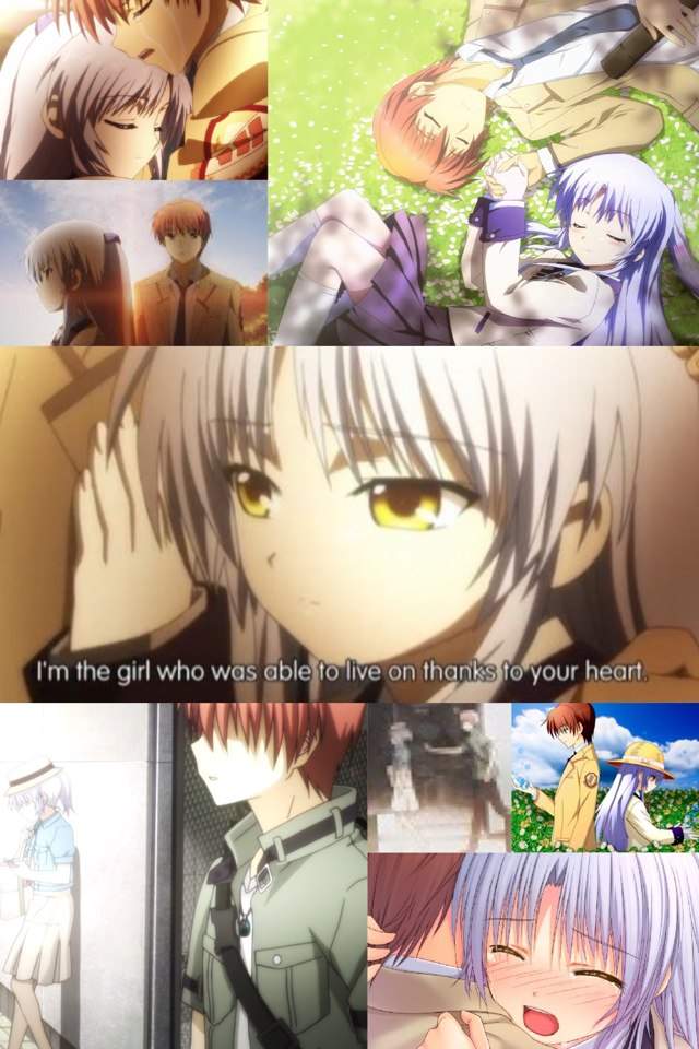 angel beats otonashi and angel