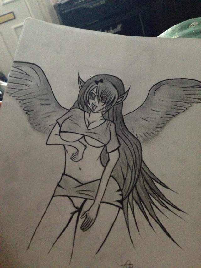 Anime Angel Girl Drawings Ruang Belajar Siswa Kelas 10