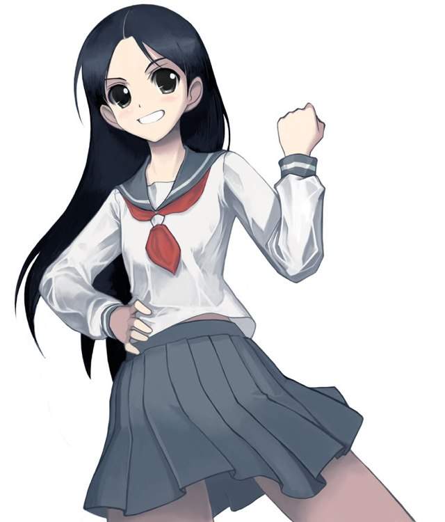 Anime Girl With Bangs Aesthetic