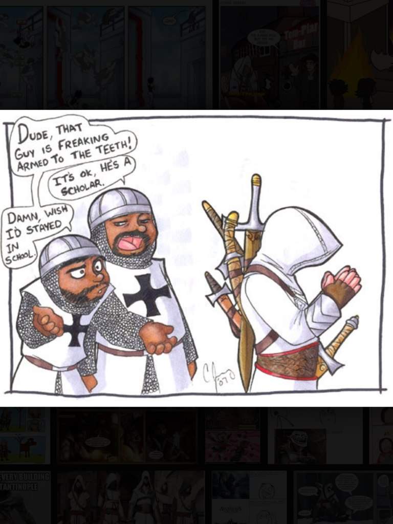 Funny Assassins Creed Comics Video Games Amino