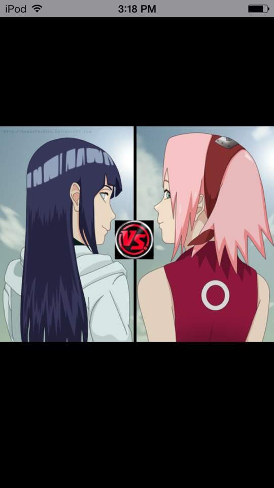 Sakura Vs Hinata | Anime Amino