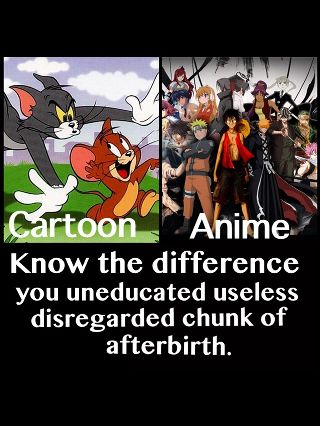 Cartoon Vs Anime Difference