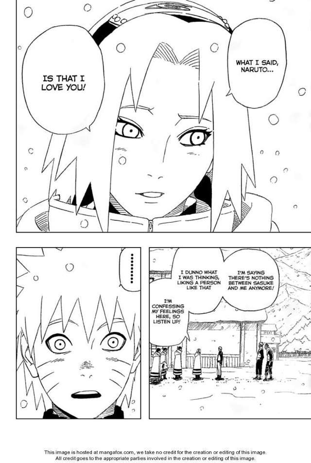 Sakura S Confession To Naruto Anime Amino