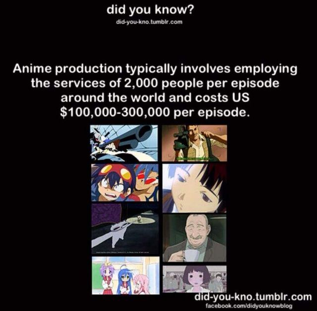 Anime Fun Fact... | Anime Amino