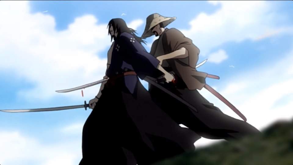 Best anime fight: Jin vs Kagetori Kariya (Samurai Champloo) Jin opens his g...