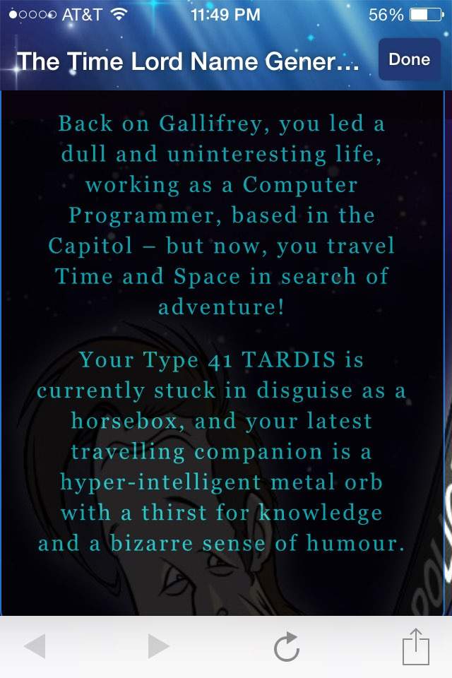 Time Lord Name Generator Doctor Who Amino