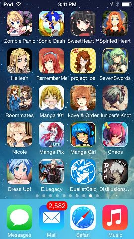 Hello this is all my anime apps | Anime Amino