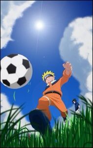 Naruto playing soccer | Anime Amino