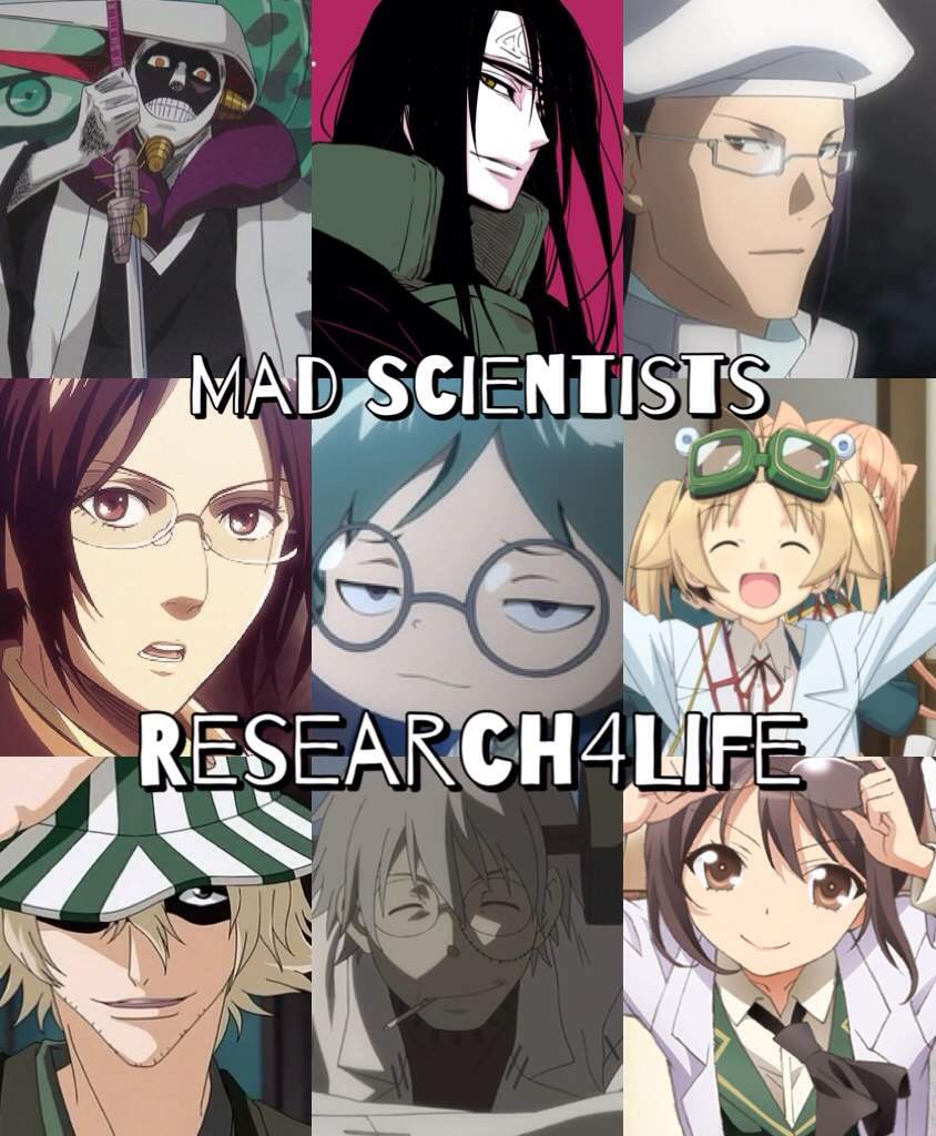 🔍😎Who's Your Mad Scientist😎🔎 | Anime Amino