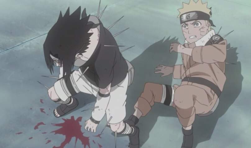 Hasil gambar untuk sasuke vs haku