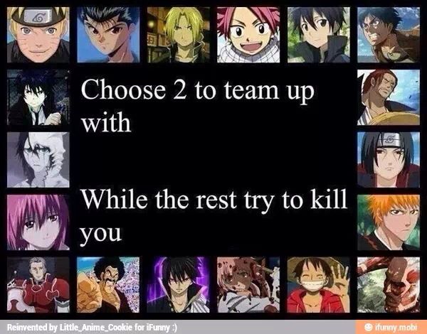 Choose Your Team Anime Amino