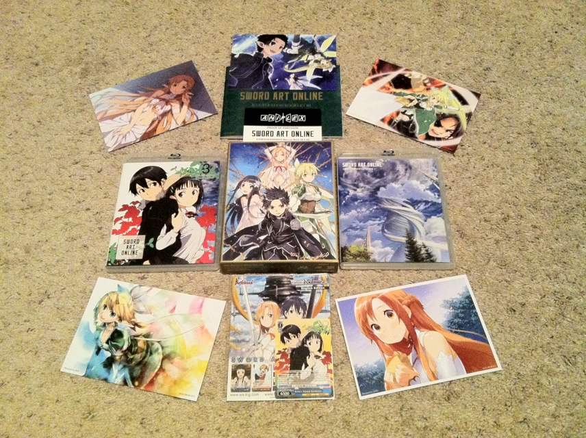 Sword Art Online Limited Edition Blu-Ray Box Set 3 | Anime Amino